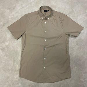 Men’s Shrit Light Brown Size S ASOS SLIM FIT